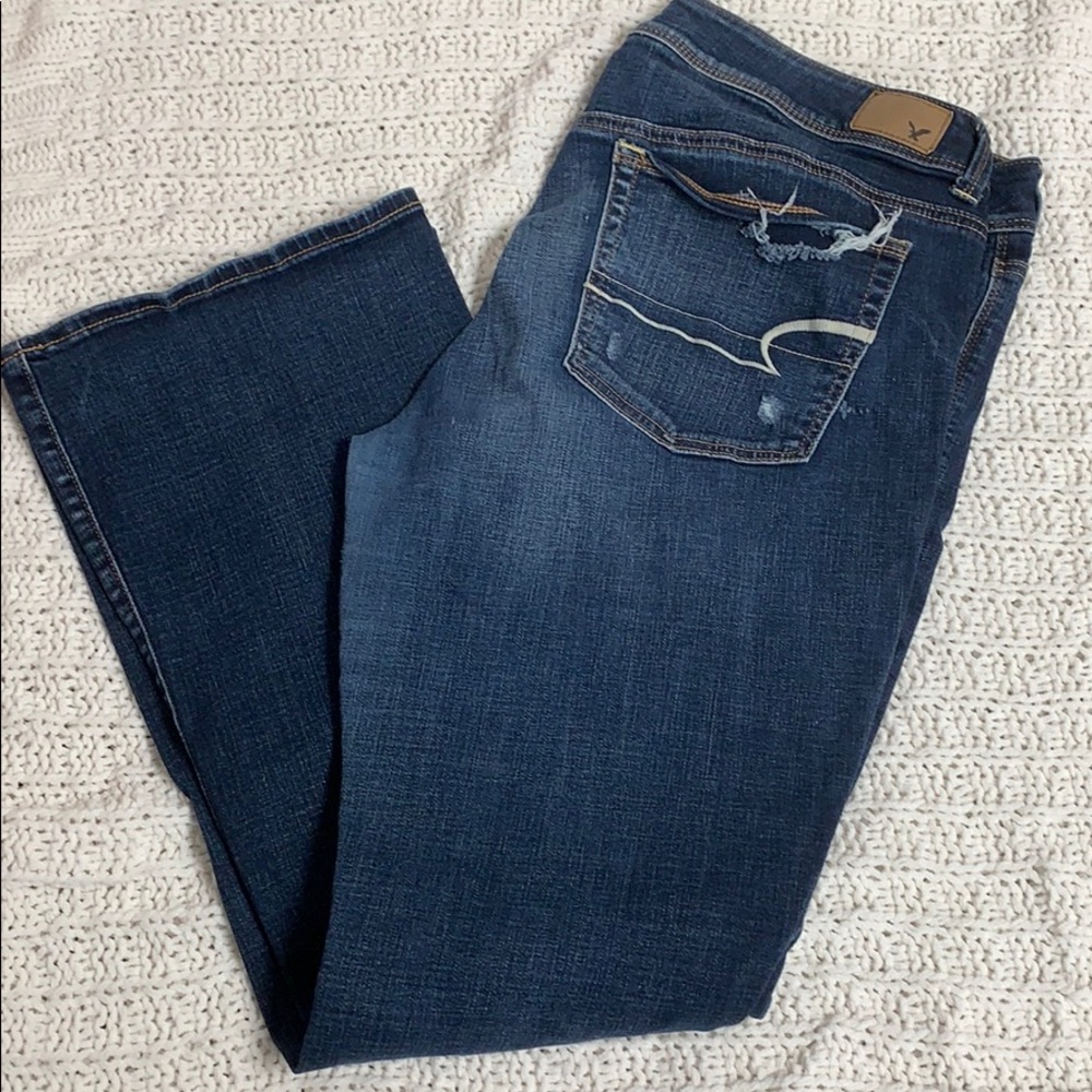 American Eagle Kick Boot Super Stretch Jean